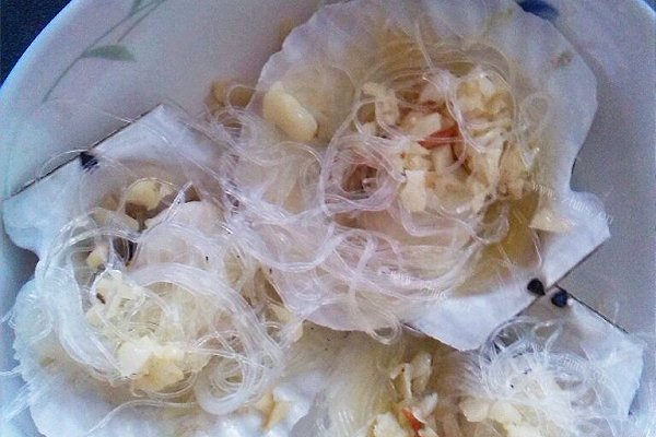 清蒸扇贝