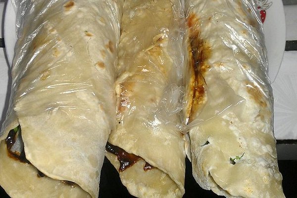 美味鸡肉卷