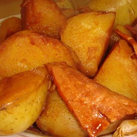 培根大蒜焖土豆