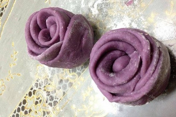 紫薯玫瑰花