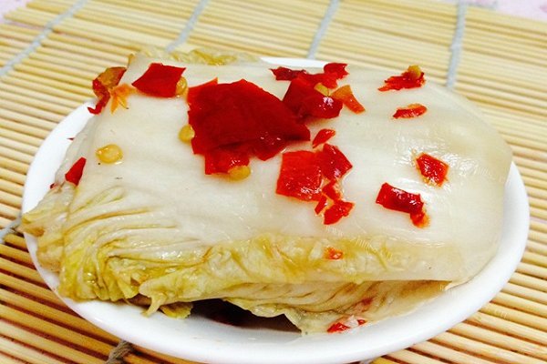 国产泡菜-最简单的剁椒泡大白菜