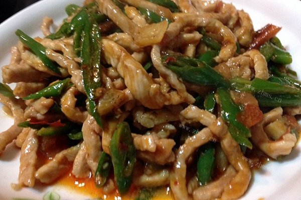 下饭菜：秘制青椒肉丝