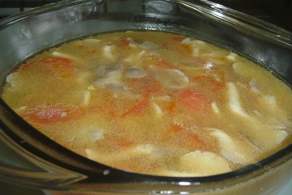 番茄蘑菇汤