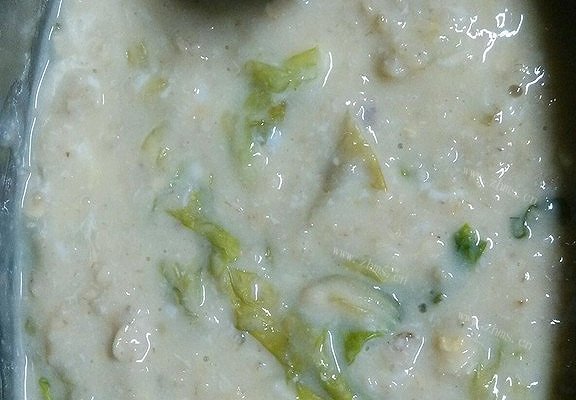 牛奶燕麦蔬菜粥