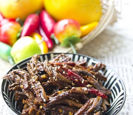 健康美食香辣腌萝卜干