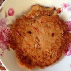西红柿鸡蛋米饭饼