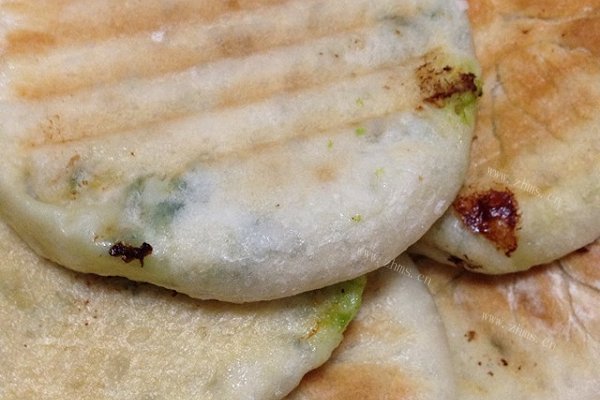 韭菜虾仁素火烧