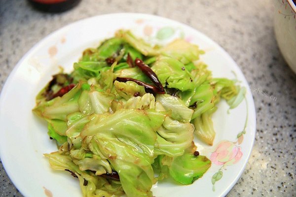 自制手撕包菜