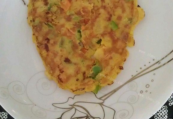 玉米胡萝卜蛋饼
