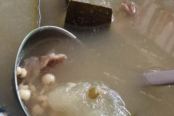 冬瓜排骨绿豆汤