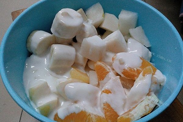 宿舍简易水果沙拉