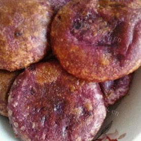 自制紫薯饼