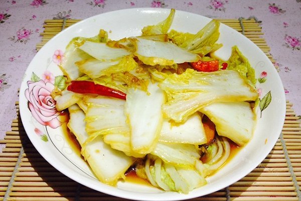 家常版湘式酸辣大白菜