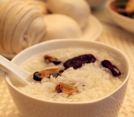 懒人红枣淡菜粥