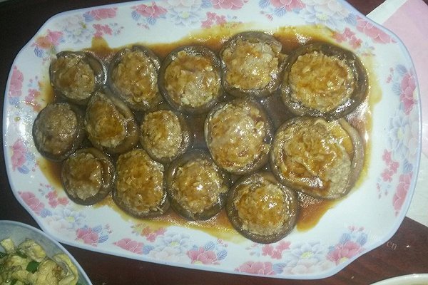 家常香菇酿肉