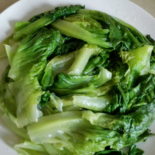 让人怀念的蚝油生菜