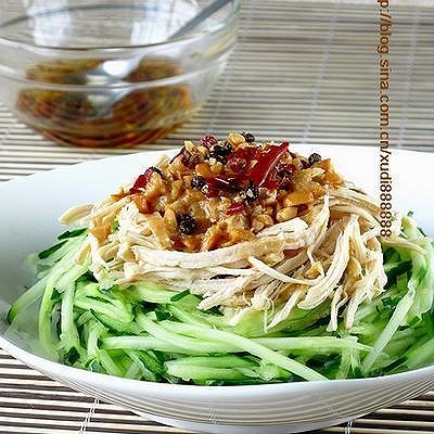麻辣鸡丝