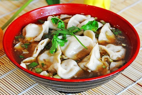 家乐~~汤煮水饺