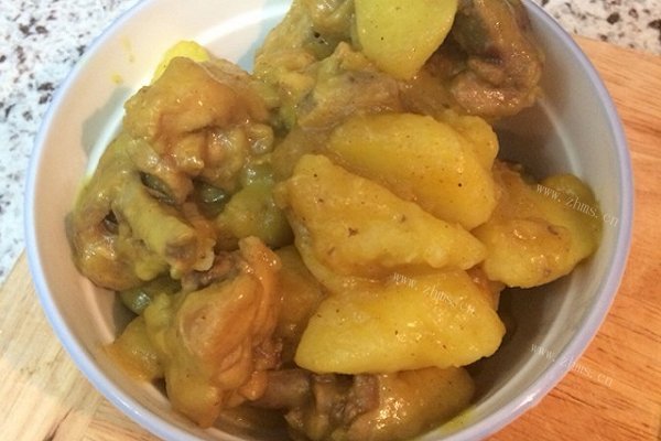 咖喱土豆鸡块