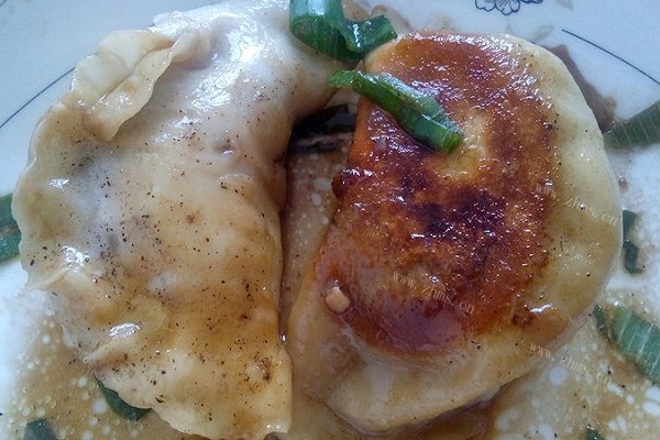五香锅烙，冻饺子新吃法