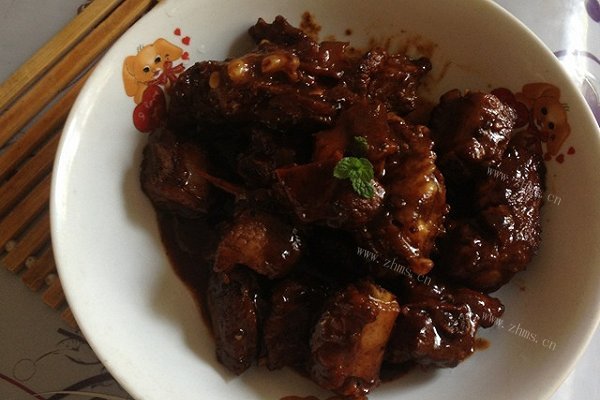 献给爱吃肉的吃货-黑椒排骨