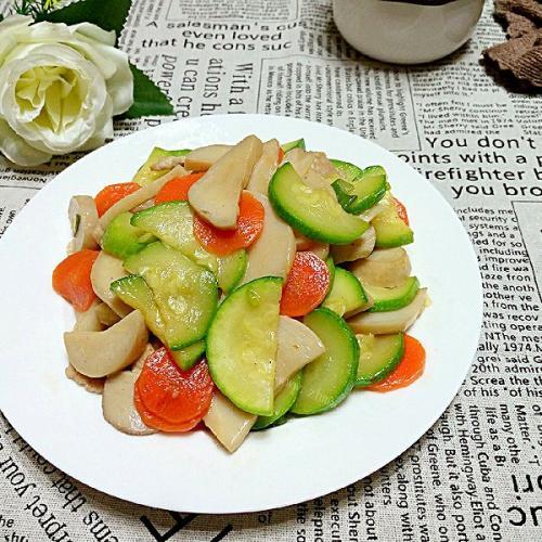 记忆中的杏鲍菇炒肉