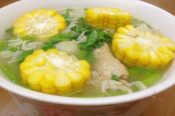 浓汤宝之猪骨浓汤口味 猪骨白萝卜玉米汤