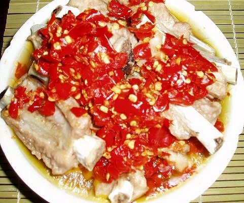 家常剁椒蒸排骨