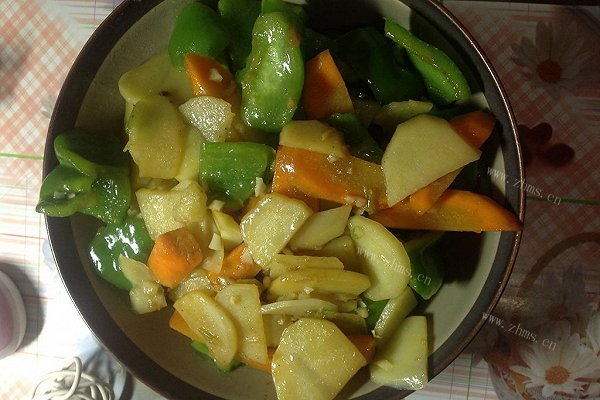 大辣椒炒土豆片