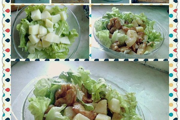 土豆鸡肉生菜沙拉