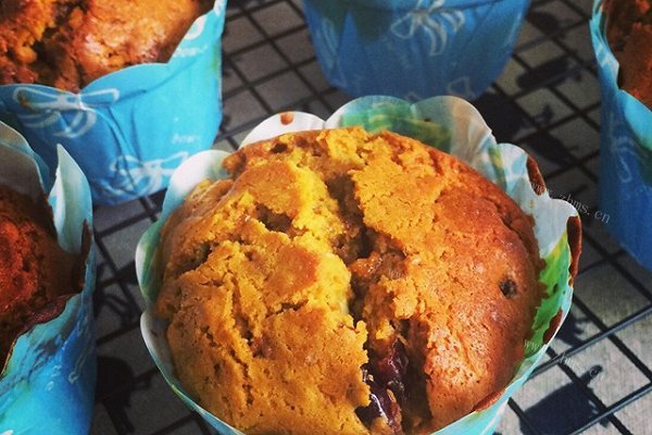 枸杞核桃麦芬muffin