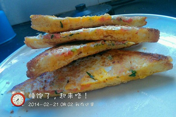 吐司煎蛋
