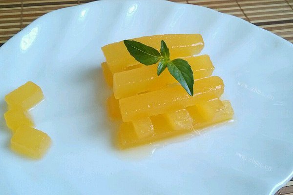 自制橙汁冬瓜