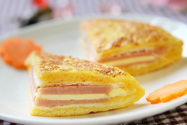 家常火腿西多士