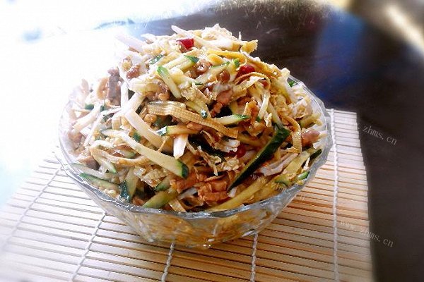 家常凉拌三丝