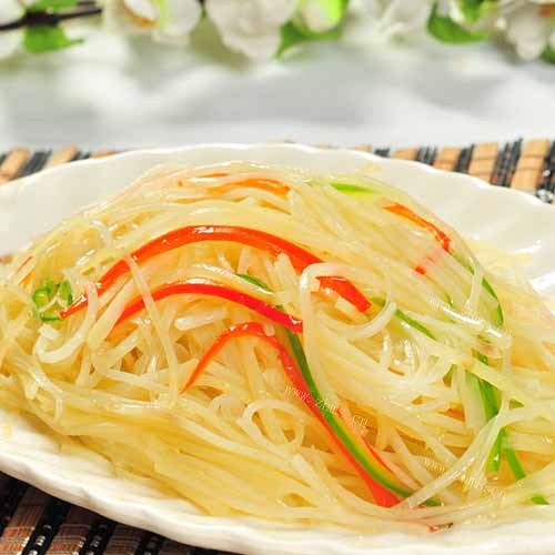 家常菜青椒土豆丝