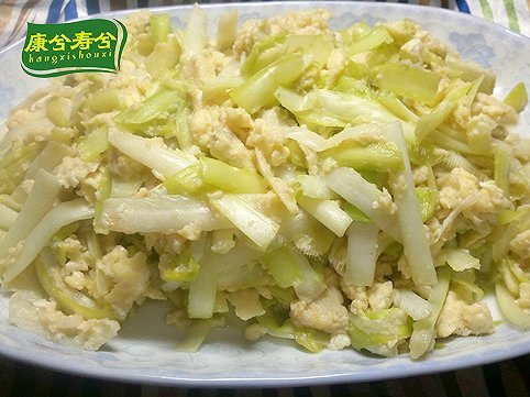 简单营养晚餐-韭黄炒蛋