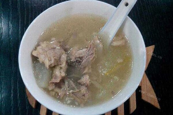 家常冬瓜排骨汤