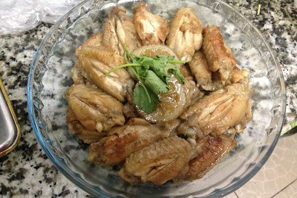家庭版可乐柠蜜鸡翅