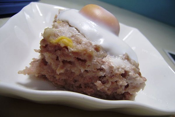 家常肉末蒸咸蛋