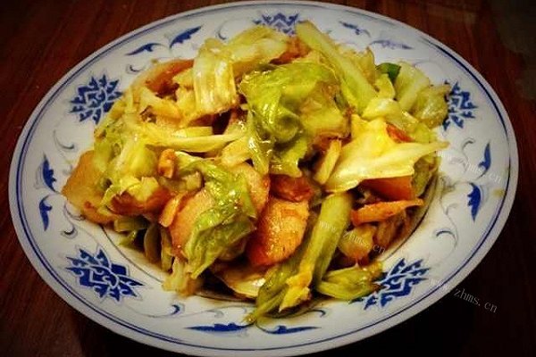 美女私厨之快手包菜