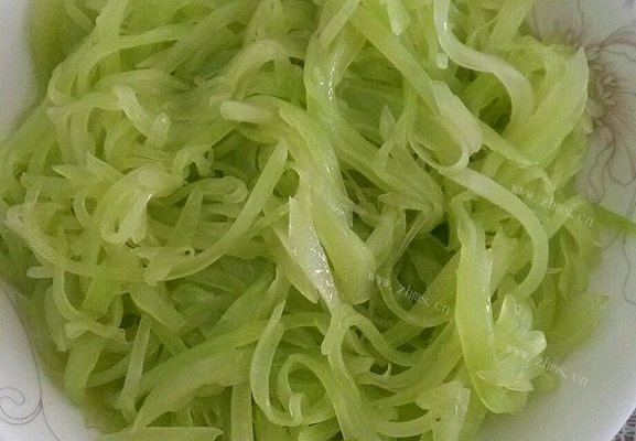香拌莴笋丝