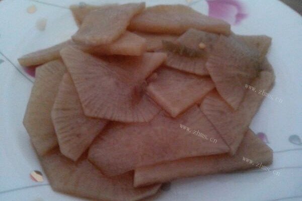 家常麻油甜酸萝卜