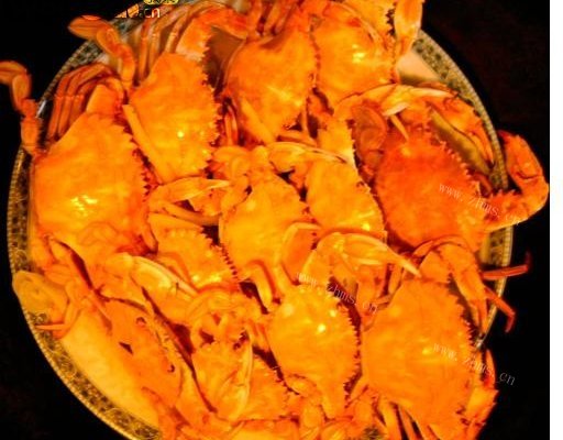 好吃的清蒸海蟹