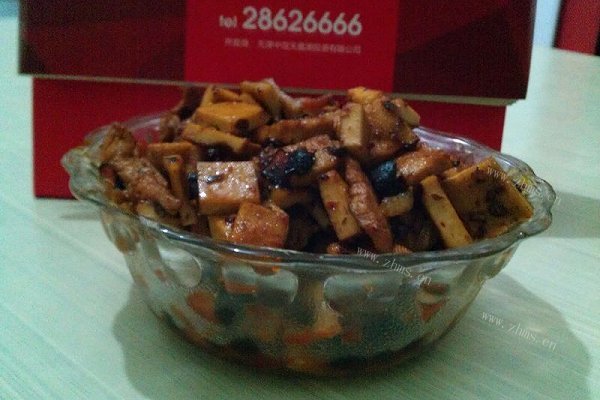 特色辣豆干