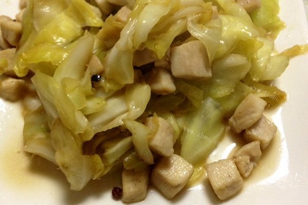 手撕圆白菜
