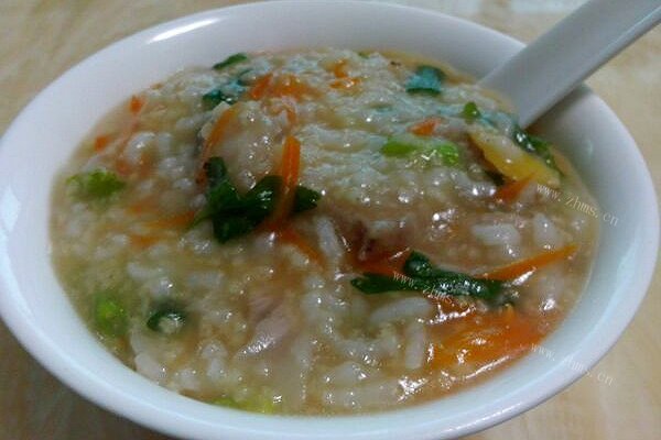 红萝卜痩肉粥
