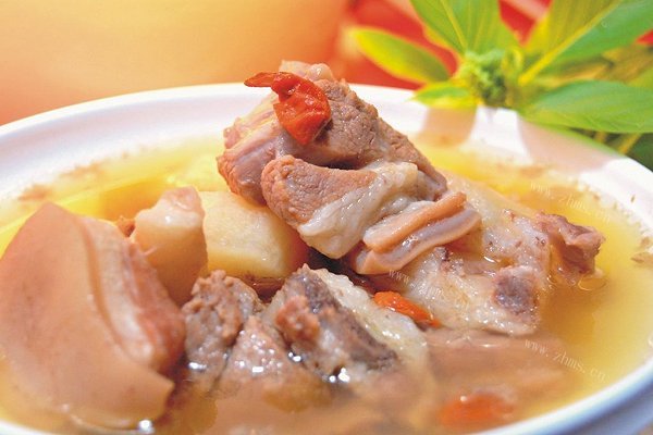 美味山药羊肉汤