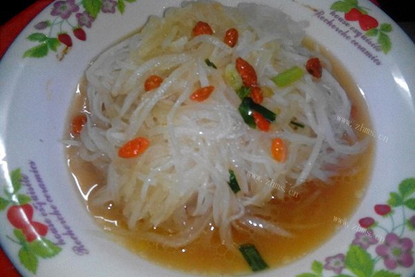 自制白玉萝卜丝