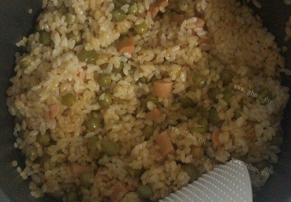 懒人豌豆闷饭